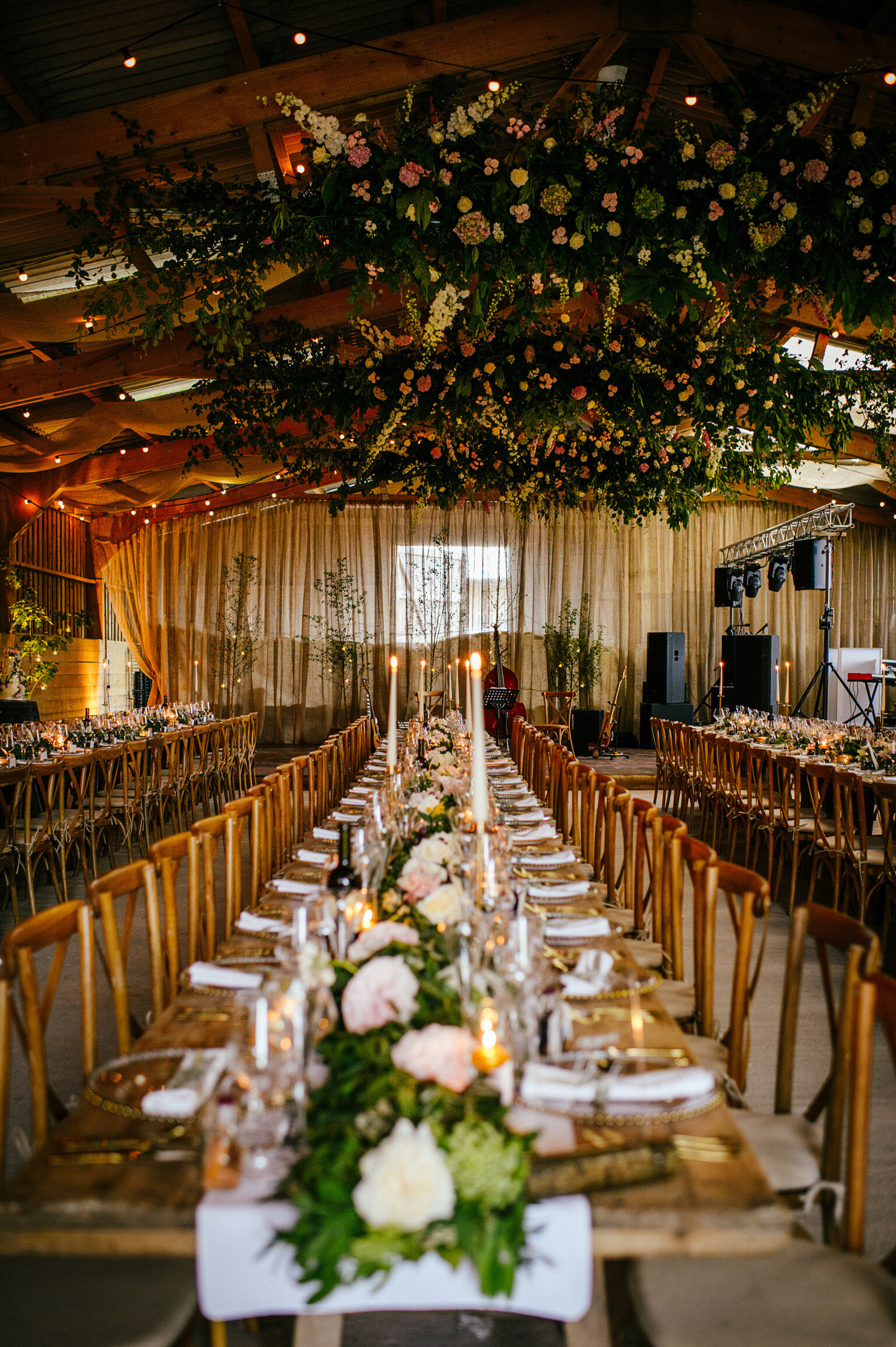 Rustic Elegance Theme Barn Wedding